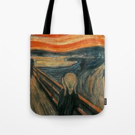 The Scream by Edvard Munch Tote Bag