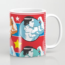 Pop art Anrold schwarzenegger Coffee Mug
