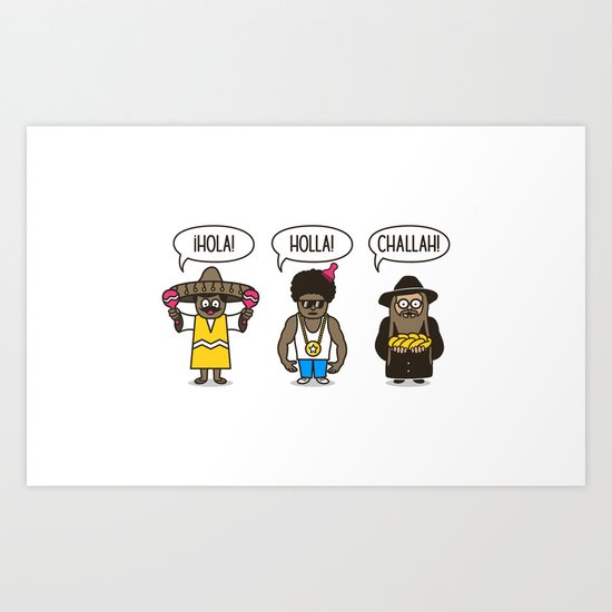 Holler At Your Boys Art Print