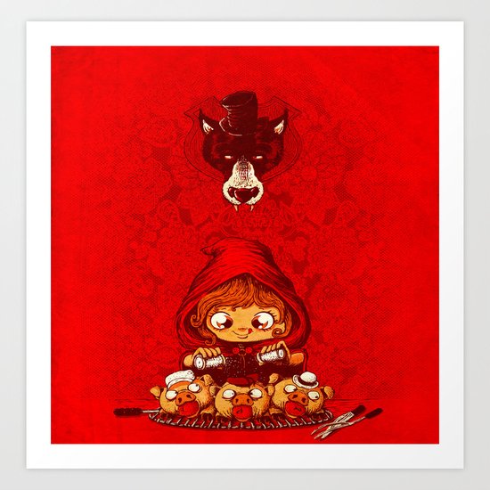 and the winner is... Art Print