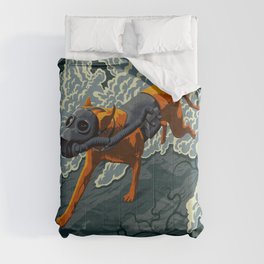 PASSING GAS Comforter