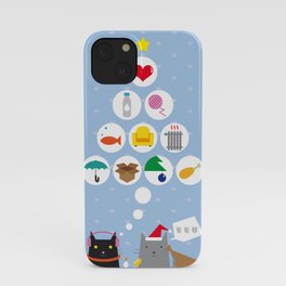 Santa Cat iPhone Case