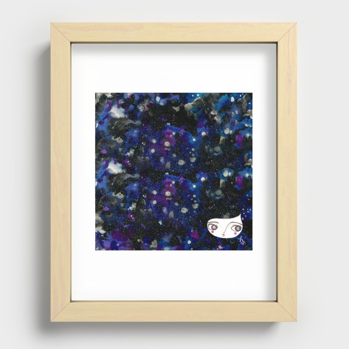 Universe Recessed Framed Print