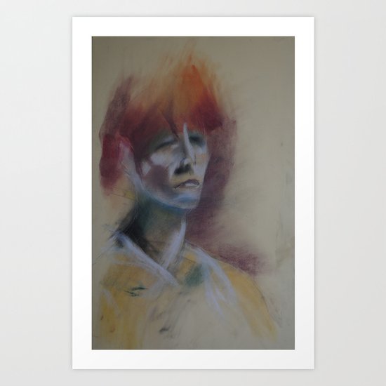 Klooster Series: Female Nude #207 Art Print