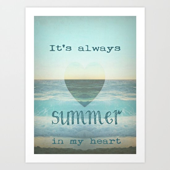 SUMMEr Art Print