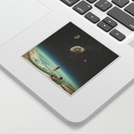 Summer with a Chance of Asteroids Sticker