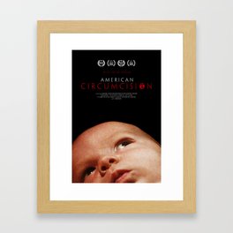 American Circumcision Movie Poster - Baby Framed Art Print