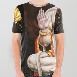 Hanuman Hindu Monkey God 4 All Over Graphic Tee