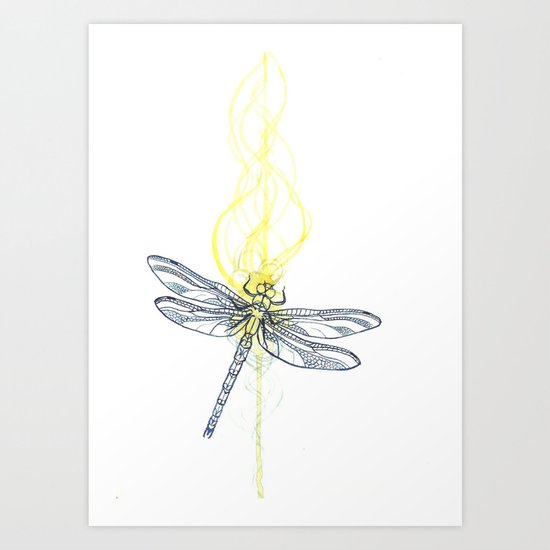 Dragonfly Art Print