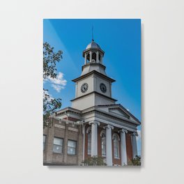 Historic Mifflin County Courthouse Metal Print | Sky, Cloud, Building, Photo, Trees, Historicbuilding, Clouds, Lewistown, Roof, Plant 