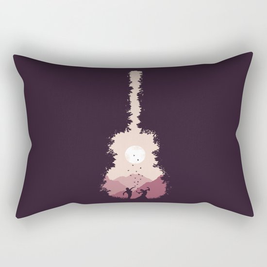 Wild Flamenco Rectangular Pillow