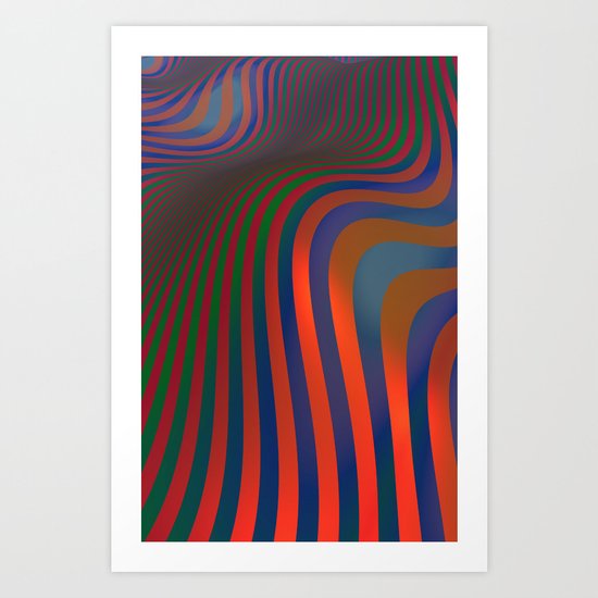 Wave Art Print