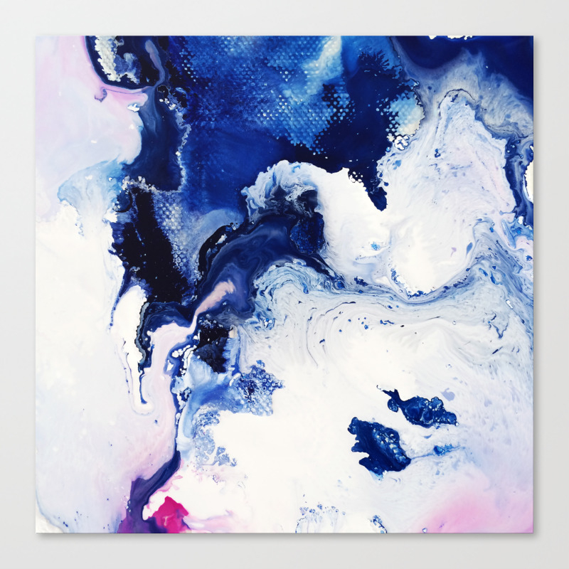 Riveting Abstract Watercolor Painting Canvas Print