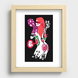 Blinded to Her Beauty Recessed Framed Print