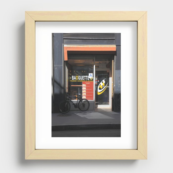 New York City Storefront 2013 #1 Recessed Framed Print