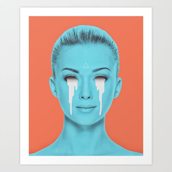 light overflow Art Print