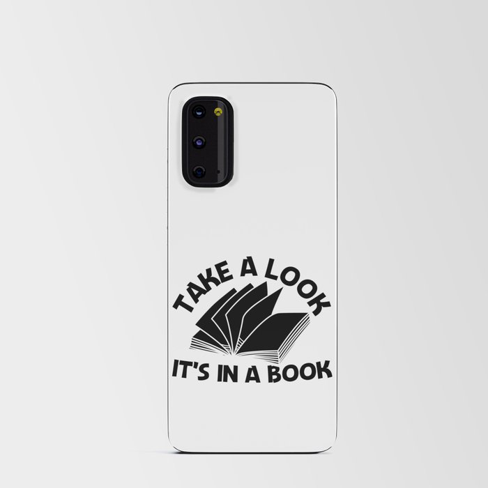 Take A Look It's In A Book Android Card Case