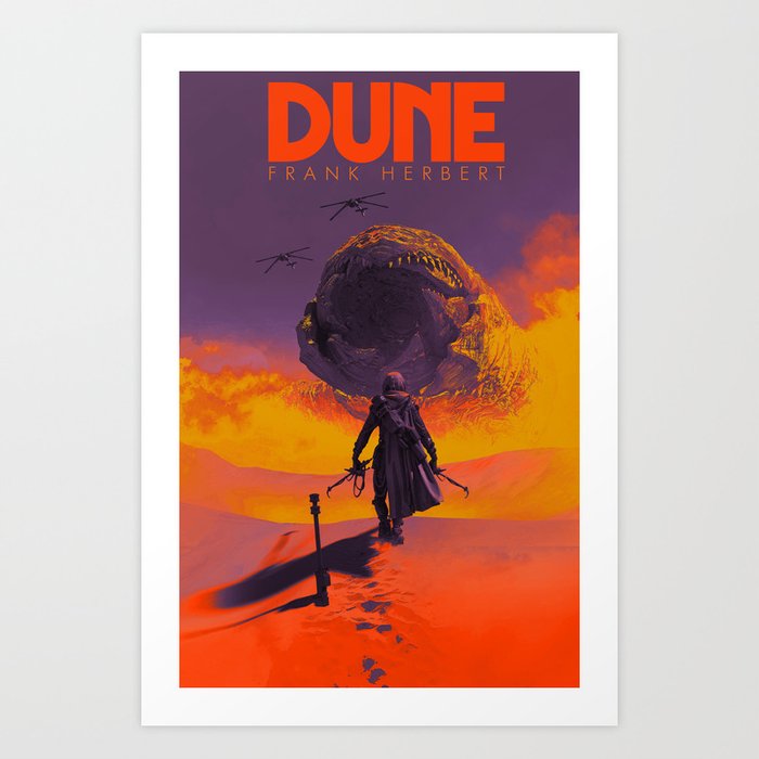 Dune Recolor D Art Print By Pascalblanche Society6 Break out your top hats and monocles; society6