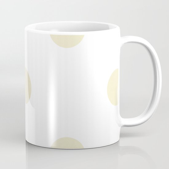 Gold Dots Coffee Mug