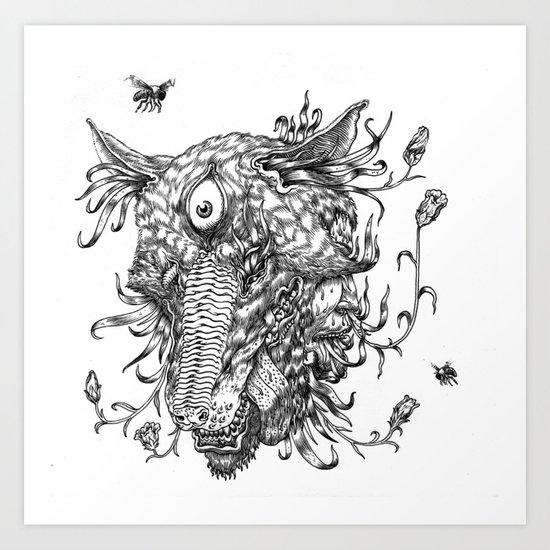 Cycle 1 Art Print