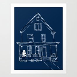 HOME Art Print