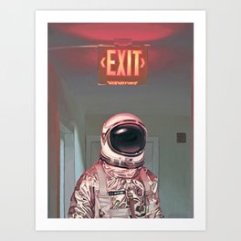 Exit Art Print