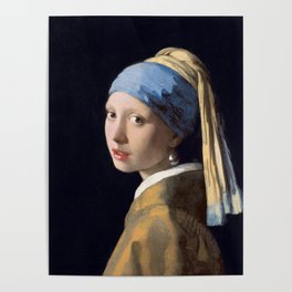 Girl with a Pearl Earring Poster