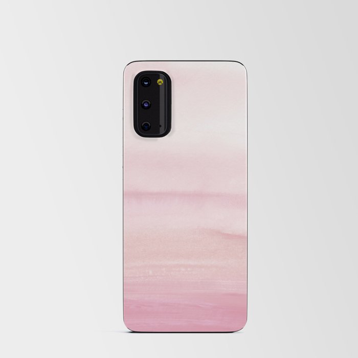 Subtle Pink Layers 03 Android Card Case