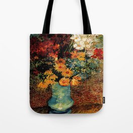 Van Gogh, vase– Van Gogh,Vincent Van Gogh,impressionist,post-impressionism,brushwork,painting Tote Bag