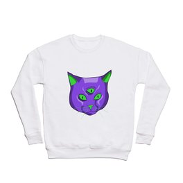 The All-seeing cat Crewneck Sweatshirt