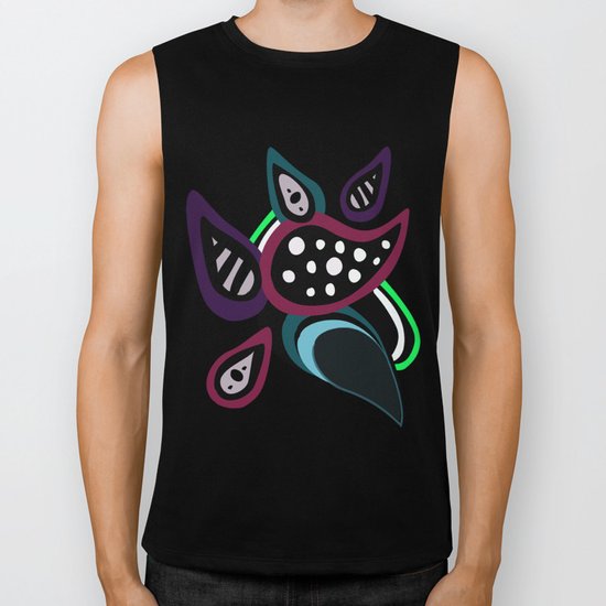 Paisley Design Biker Tank