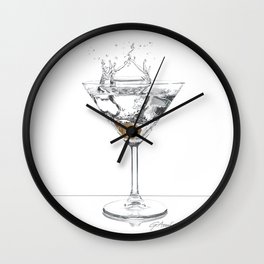 Martini Wall Clock