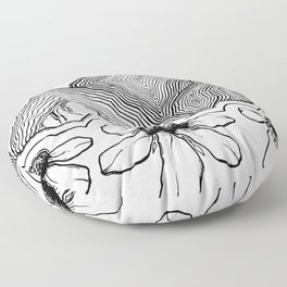 Thumbprint Mountain Floor Pillow