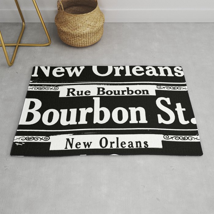 New Orleans French Quarters Rug by saundramyles Society6