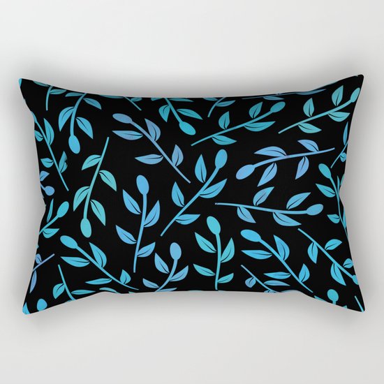 Colorful Leaves XI Rectangular Pillow