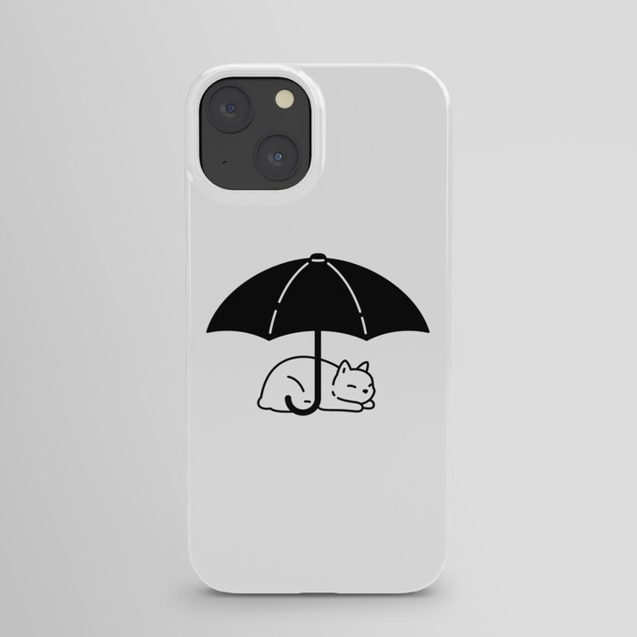 Cat & Umbrella / Type C iPhone Case