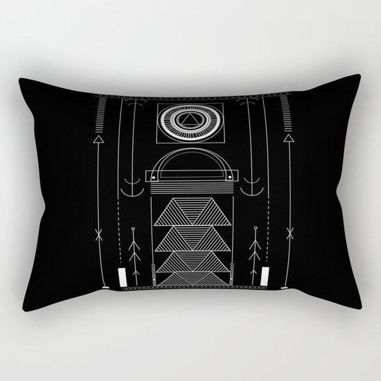 circuit Rectangular Pillow