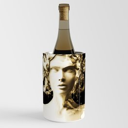 Gold Medusa Wine Chiller