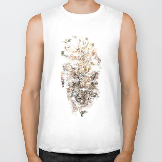 Wolf Mist Biker Tank