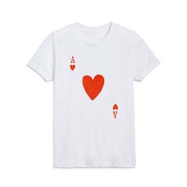 Abstraction_YOU_ARE_ACE_LOVE_RED_HEART_POP_ART_0130A Kids T Shirt
