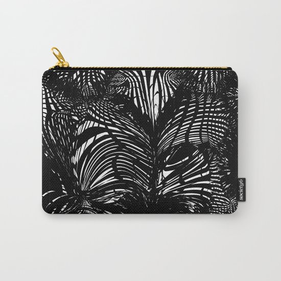 black stripes chaos Carry-All Pouch