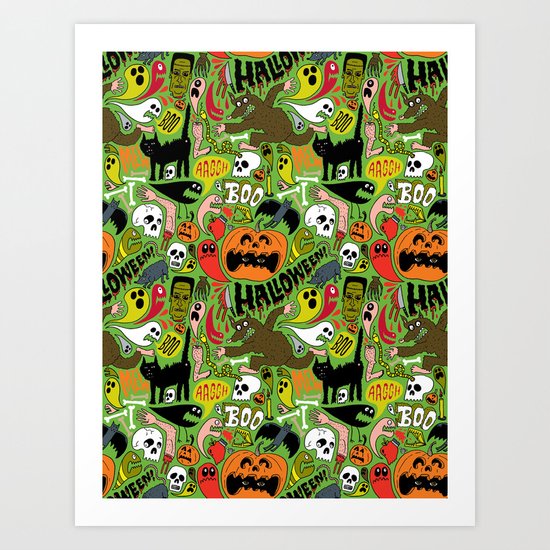 Happy Halloween! Art Print