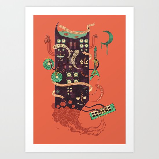 Power Trio Art Print