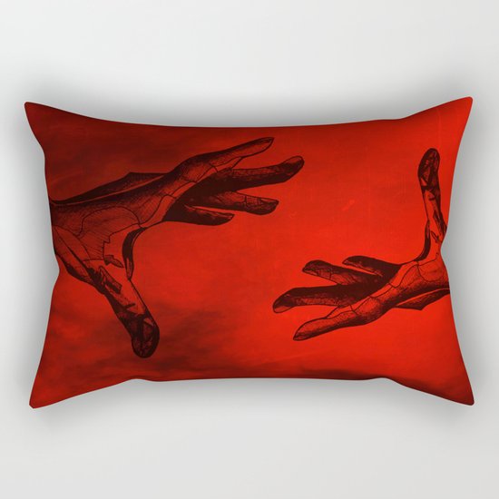 Let go Rectangular Pillow