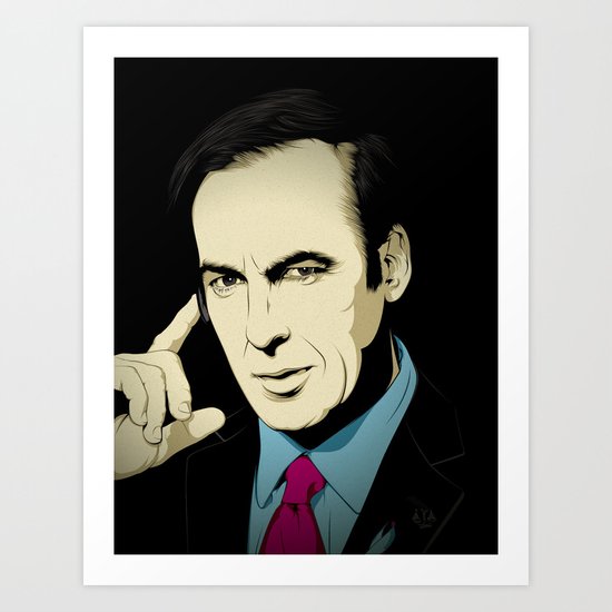 BETTER CALL ME! Art Print