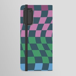 Colorful Checkerboard Pattern 6 Android Wallet Case