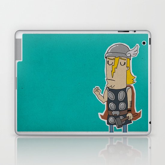 004_thor Laptop & iPad Skin