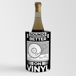 Vinyl Record Player LP Music Album Wine Chiller