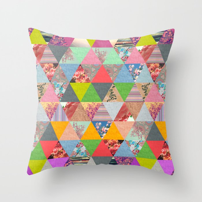 Lost in ▲ Throw Pillow