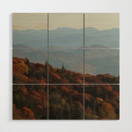 The Blue Ridge Mountains NC, Fine Art Photography Wood Wall Art